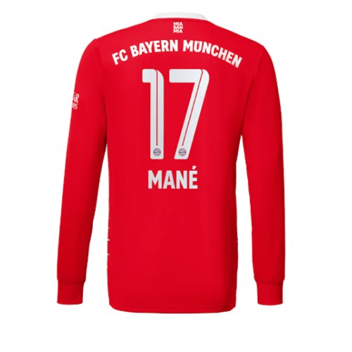 Bayern Munich Sadio Mane #17 Hjemmedrakt 2022-23 Langermet Bayern Munich Sadio Mane #17 Hjemmedrakt 2022-23 Langermet